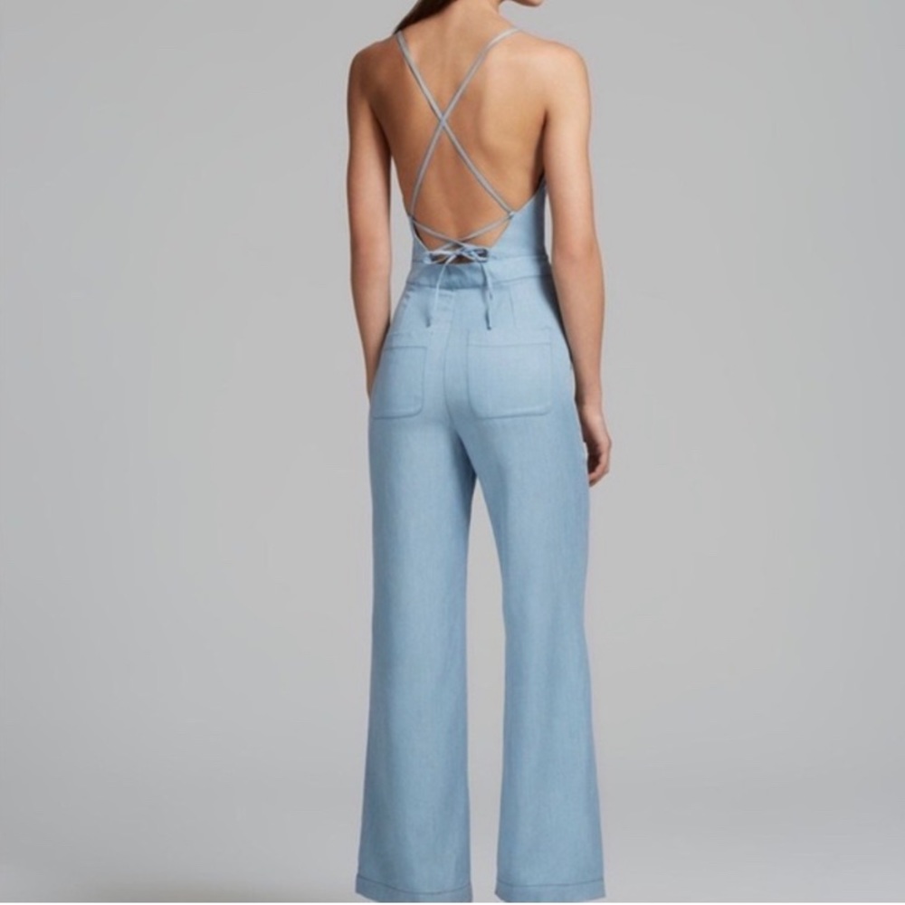 DOLCE VITA LOLIA JUMPSUIT - JEAN LACE-UP - Picture 3 of 7